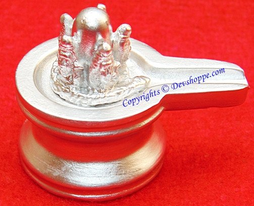 Sacred Pancha-mukha Linga Pashupatinath Shivling in Parad 200gm - Devshoppe