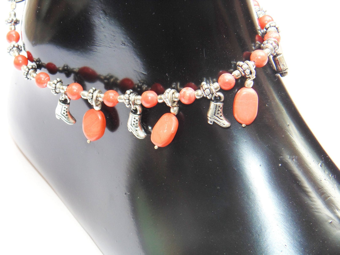 Churu Anklet - made up from Churu beads - Devshoppe