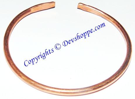 Pure Copper Kada thin size - Devshoppe