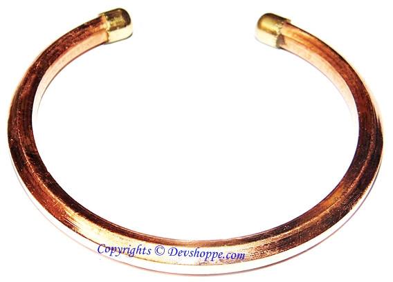 Solid pure Copper Kada - Devshoppe