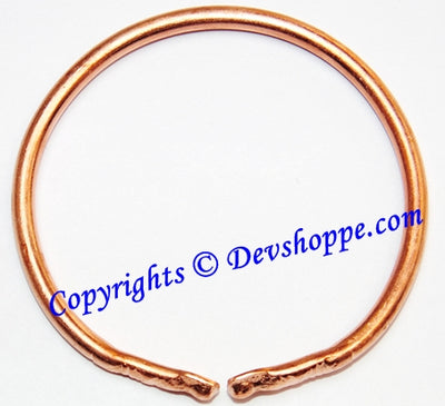 Solid Pure Copper Kada - High quality - Devshoppe