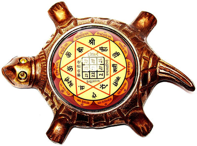 Sri Kuber yantra on Tortoise - Devshoppe