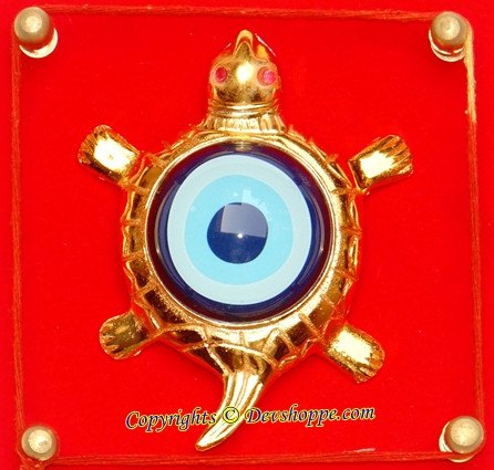 Sri Nazar Kashyap (Tortoise) yantra - Evil eye hanging - Devshoppe