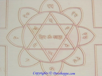 Sri Garuda Poojan yantra on Copper - Devshoppe