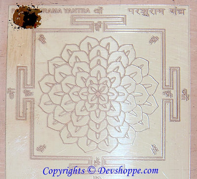 Sri Parashurama yantra for devotees of Sri Vishnu - Devshoppe